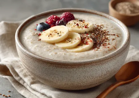 Полезная льняная каша за 5 минут без варки: простой завтрак, который зарядит энергией