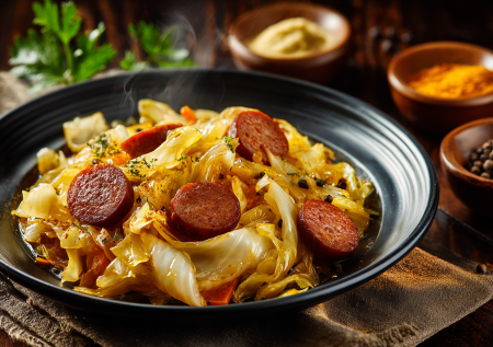 Обычная тушеная капуста станет ресторанным ужином: секрет в ложке уксуса