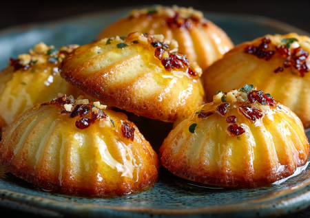 Магия в форме ракушки: нежнейшее печенье Мадлен с яркой глазурью из маракуйи. Готовим идеальный дуэт к утреннему кофе