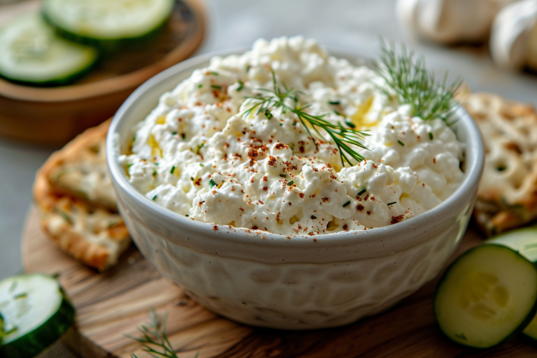 Творог острый с зеленью — такая намазка на бутерброды утолит любой аппетит