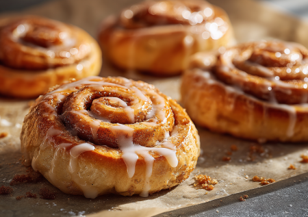 Готовое тесто и корица: булочки к чаю за полчаса — проще не бывает