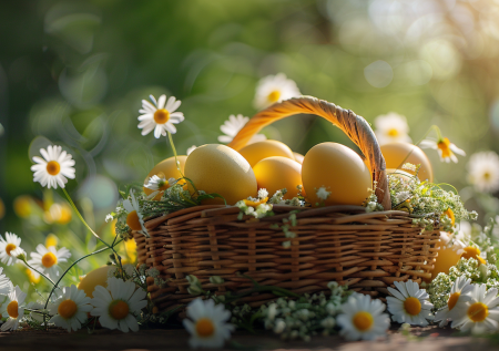 Как покрасить яйца в ярко-желтый цвет без химии: простой пасхальный способ с куркумой