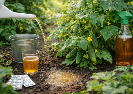 Копеечное средство из аптеки: подкормка для огурцов, которая действительно работает, — эффективный стимулятор роста