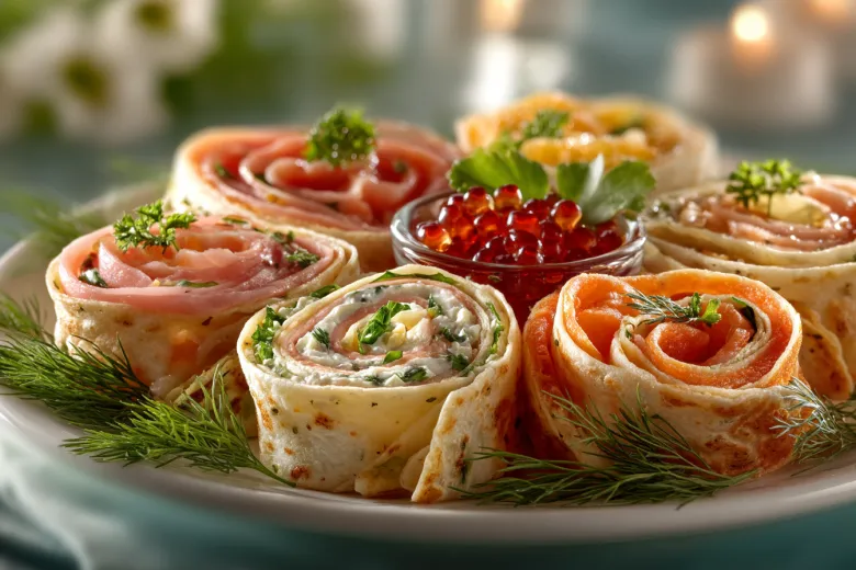 Рулетики из лаваша: быстрый рецепт закуски