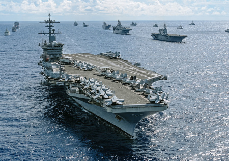 Иран ударил по американскому авианосцу Abraham Lincoln