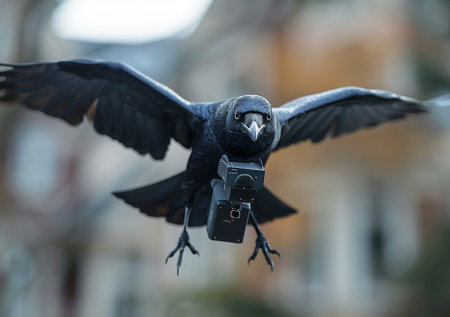 Замаскированные под ворон БПЛА доставляли заключенным наркотики и телефоны