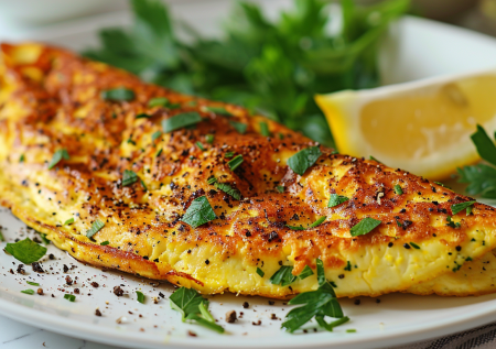 Готовим постный омлет из тофу за 15 минут