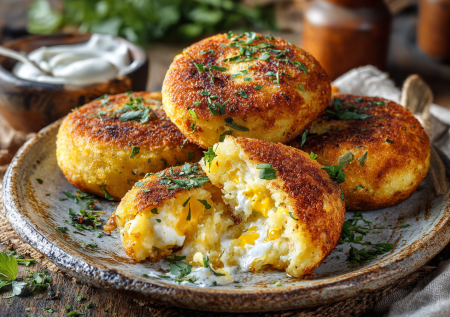 Картофельные зразы «Проще некуда»: быстрый ужин из вчерашнего пюре