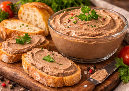 Заменила колбасу на такой паштет — вкусно и насыщает витаминами: готовить просто, купите печень и овощи