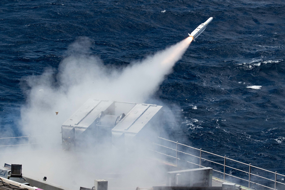 Запуск ракеты ВС США