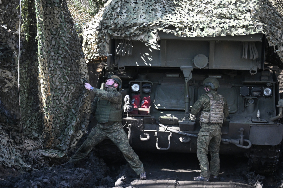 Военнослужащие ВС РФ в зоне СВО