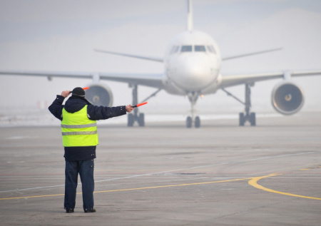 Российский аэропорт закрыл небо для самолетов