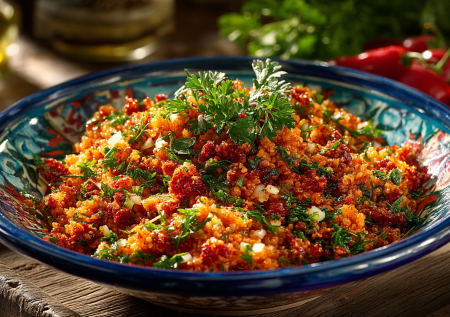 Готовим кысыр по-турецки! Вкуснейший булгур без варки — 15 минут и на столе ароматное блюдо