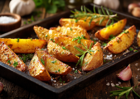 Картофель по-деревенски в духовке: лучше фастфуда — вкуснее и полезнее