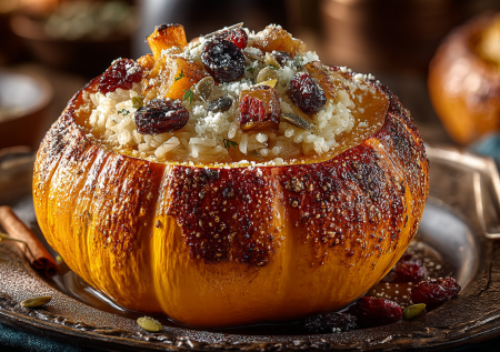 Хапама: когда тыква превращается в праздничное блюдо. Готовлю в армянском стиле! Настоящее волшебство в съедобном горшочке