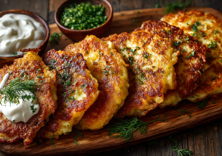 Любите драники? Этот рецепт для вас! Перезагружаю классику парой новых ингредиентов — на выходе ароматный и сытный завтрак