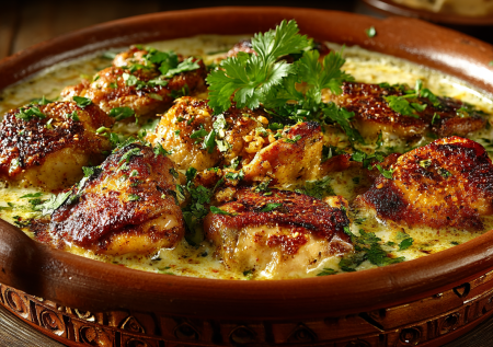 Готовим чкмерули — грузинский шедевр, который покорит вас ароматом чеснока и нежностью курицы в молочном соусе