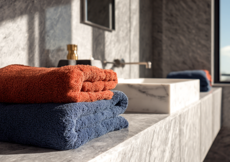 Полотенца как часть интерьера: как правильно сочетать цвет и фактуру