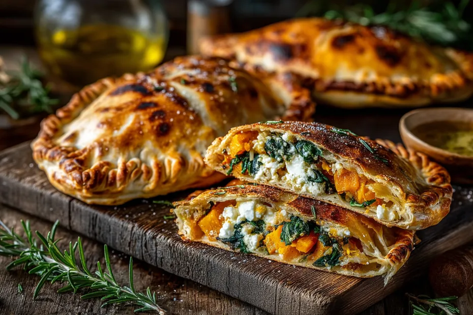 Пирожки с курицей и грибами на сметанном тесте