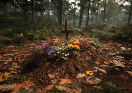 Пропавшую мать и двоих детей нашли похороненными в лесу