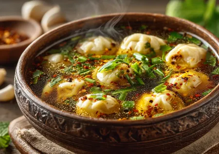 Пельмени размером с ноготь: как приготовить настоящую дюшбару