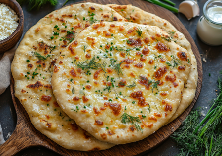 Никаких больше драников. На завтрак готовлю воздушные турецкие лепешки — с чесночком и дымком, просто объеденье