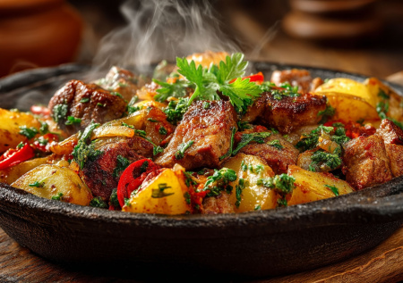 Оджахури: блюдо, которое готовят грузины, когда хочется тепла при застолье