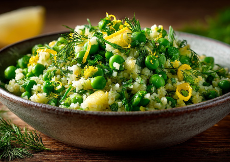 Гарнир за 10 минут: рецепт булгура с овощами в микроволновке