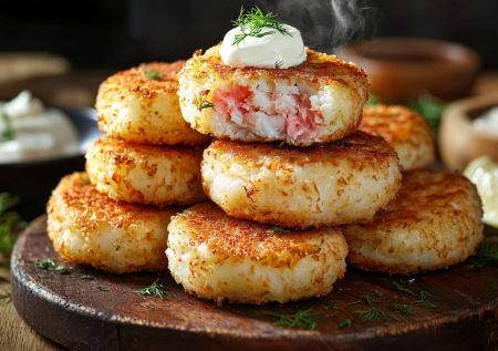 Не знаю, как перестать это готовить, ничего вкуснее из крабовых палочек не ела: замена оладьям