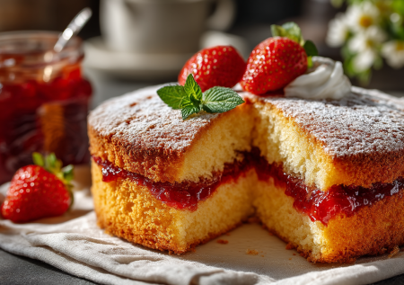 Варенье не тонет — остается ровно посередине: простой пирог на жидком тесте