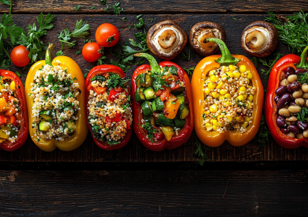 Три варианта начинки для фаршированных перцев в Великий пост: разнообразное меню для ужинов