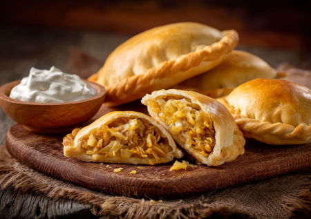 Ленивые пирожки на кефире за 15 минут: мягкие, пышные и без дрожжей — жарю прямо на сковороде