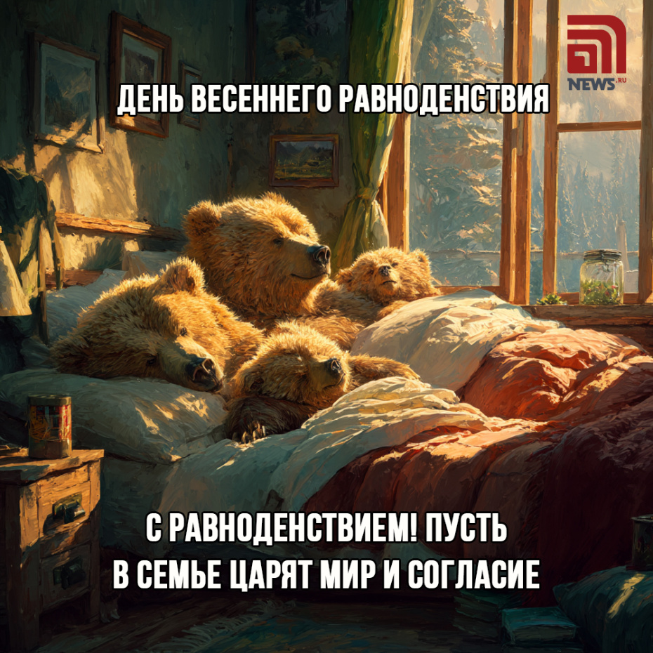 Поздравляем с днем весеннего равноденствия!