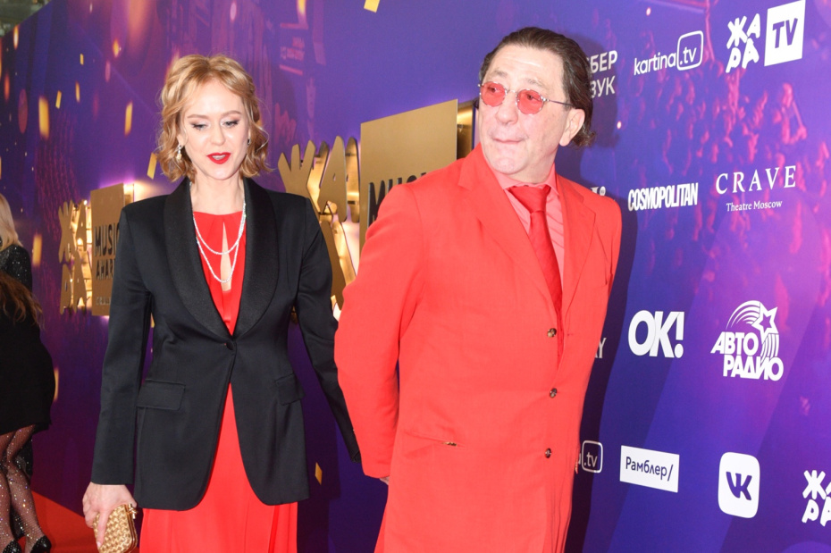 Григорий Лепс и Анна Шаплыкова