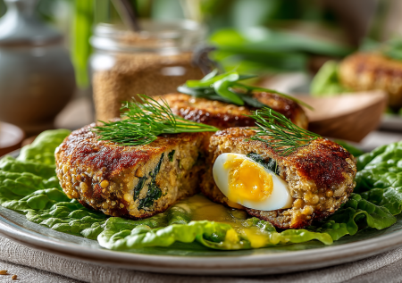 Гречка с мясом и яйцом в одной котлете: сытные биточки с начинкой для домашних обедов