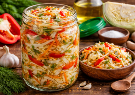 Капусту больше не квашу: делаю закуску в горячем маринаде — готова за сутки и подходит ко всему