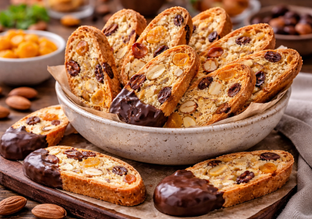 Без молока и масла: бискотти — хрустящее итальянское печенье, которое выпекают дважды