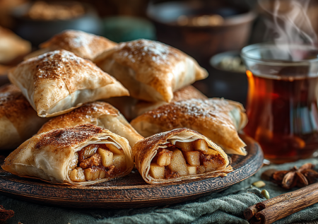 Завтраки больше не проблема — три варианта начинки для лаваша: рецепты сладких и сытных треугольников