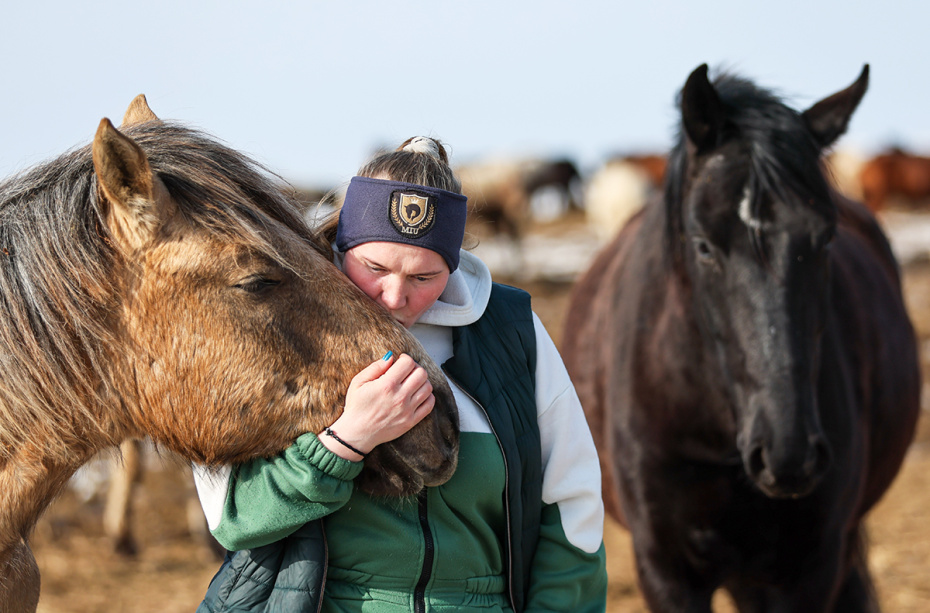 Анастасия Елизарова — основатель приюта для лошадей «Шанс на жизнь» в деревне Шипулино Клинского района