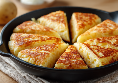 Картофельные пышки — превращаются в воздушные пирожки во время жарки: подсели на них всей семьей