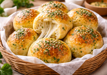 Семья подсела на эти чесночные булочки: нежнейшие с сыром и сливочным маслом — к супу, да и вообще ко всему