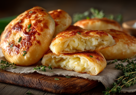 Рецепт идеальных постных пирожков: мягкие, воздушные и очень вкусные — готовы через 30 минут: без яиц, молока и кефира