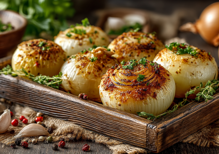 Печеный лук — впервые попробовала в пост, теперь не оторваться: вкуснятина практически из ничего