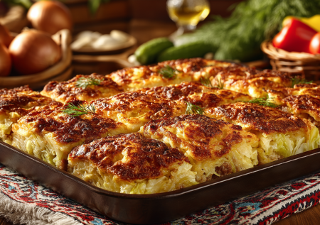 Как пирог, но вкуснее — ужин из пачки фарша и капусты: остановиться есть и готовить его будет сложно