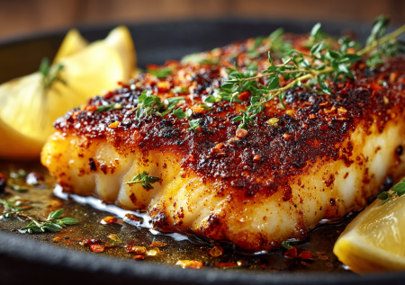 Добавьте щепотку сахара к рыбе: простой трюк, который делает корочку золотистой и хрустящей