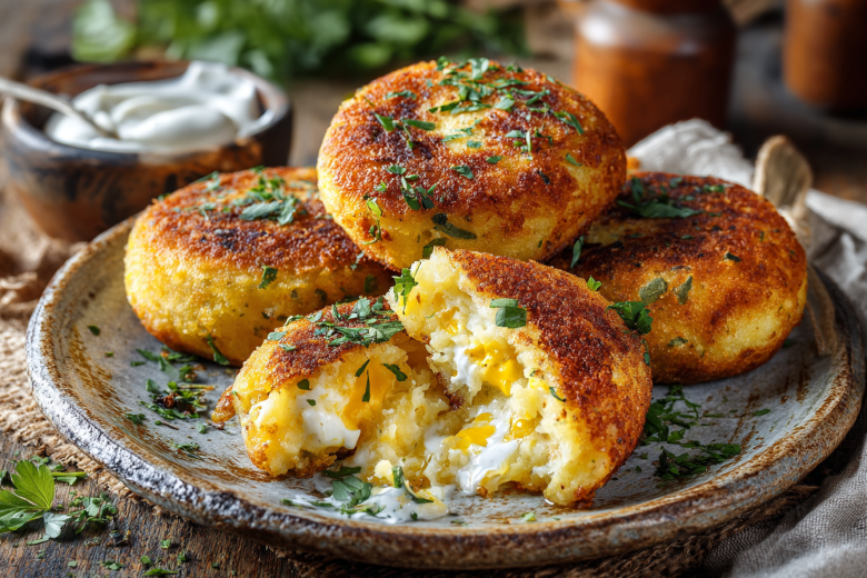 Зразы с жидкой серединкой: рецепт