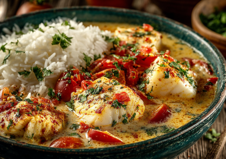 Рагу готовлю только так — делюсь рецептом из солнечной Бразилии. Вместо жирного мяса кладу нежную рыбу, а заливка — это шедевр