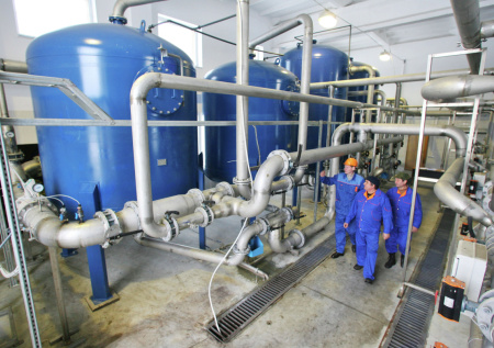 В поселке под Солнечногорском реконструировали станцию обезжелезивания