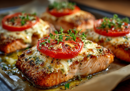 Нежная красная рыба с помидорами: этот рецепт станет любимым