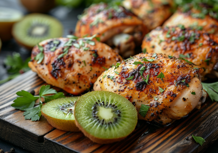 Как замариновать курицу за полчаса: экзотический трюк с киви